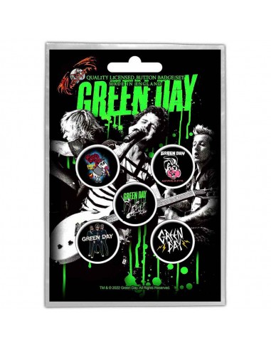 Set Insigne Oficiale Green Day Revolution