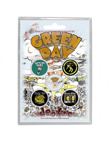 Set Insigne Oficiale Green Day Dookie