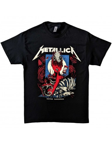 Tricou Oficial Metallica Enter Sandman Poster