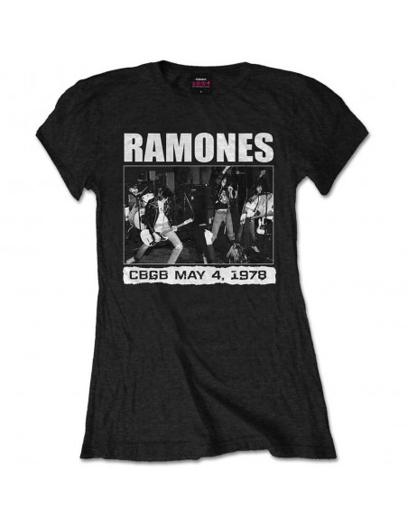 Tricou Dama Ramones CBGB 1978