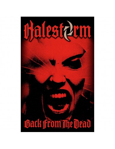 Poster Textil Oficial Halestorm Back From The Dead