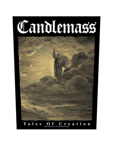 Back Patch Oficial Candlemass Tales Of Creation