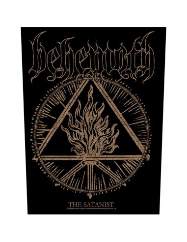 Back Patch Oficial Behemoth The Satanist