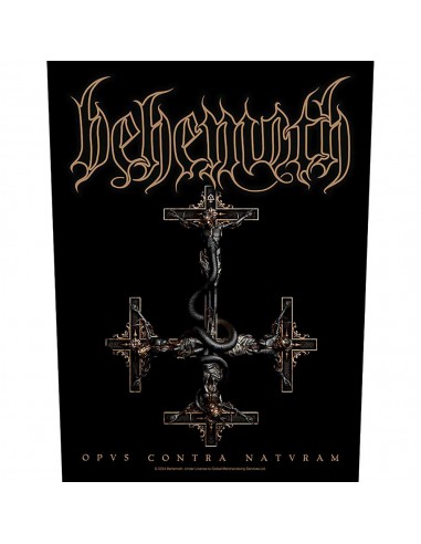 Back Patch Oficial Behemoth Opvs Contra Natvram