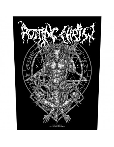 Back Patch Oficial Rotting Christ Hellenic Black Metal