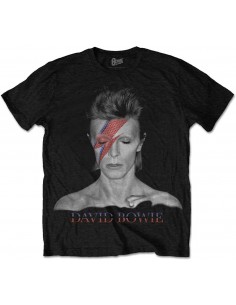 Tricou Unisex David Bowie: Aladdin Sane