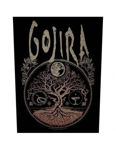 Back Patch Oficial Gojira Tree Of Life