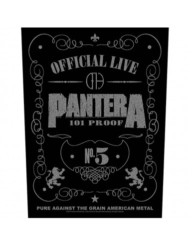 Back Patch Pantera 101 Proof