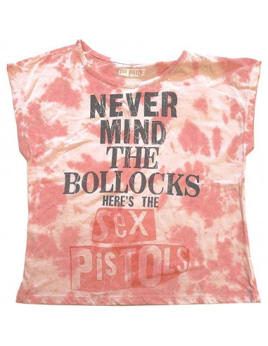 Tricou Oficial Crop Top Damă The Sex Pistols Never Mind The Bollocks