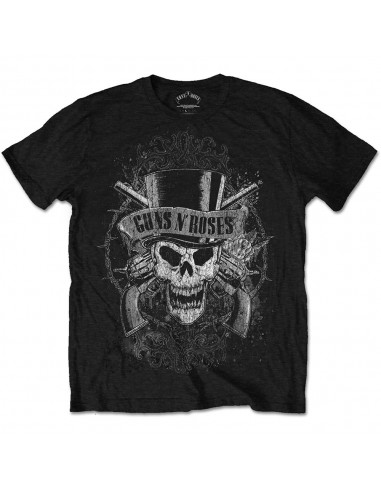 Tricou Unisex Guns N' Roses Faded Skull