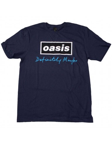 Tricou Oficial Oasis Definitely Maybe Text Logo