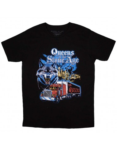 Tricou Oficial Queens Of The Stone Age World Skyline