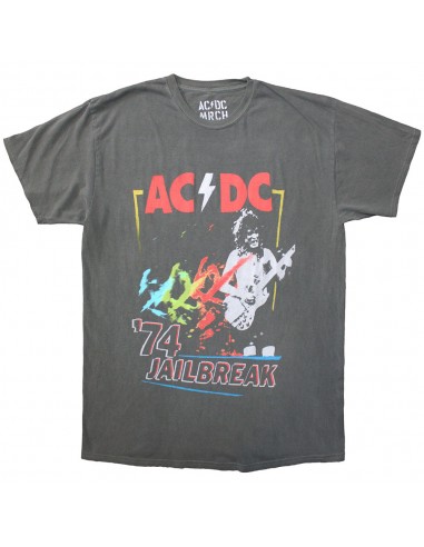 Tricou Oficial AC/DC Vintage '74 Jailbreak