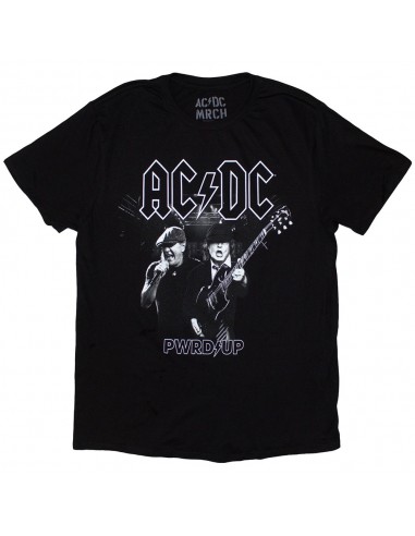 Tricou Oficial AC/DC PWRD-UP B&W Photo EU Tour '24