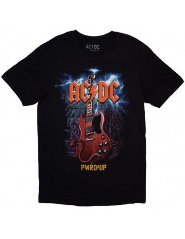 Tricou Oficial AC/DC Guitar PWR-UP EU Tour '24