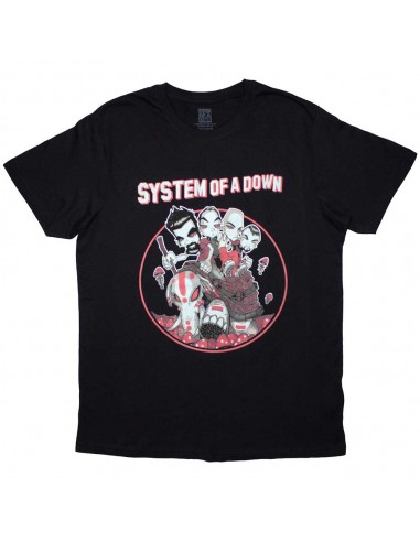 Tricou Oficial System Of A Down Mushroom People