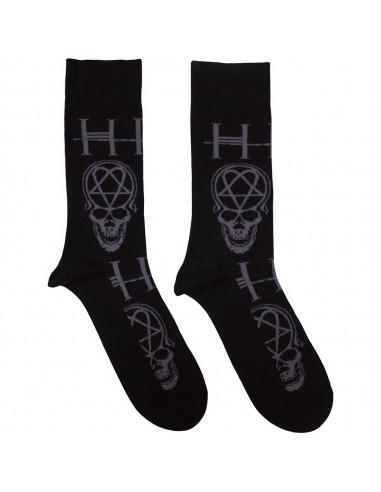 Șosete Oficiale HIM Heartagram Skull