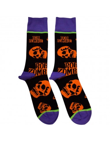 Șosete Oficiale Rob Zombie Orange Skulls