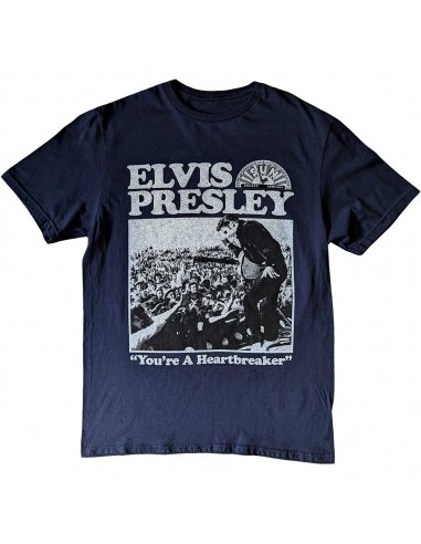 Tricou Oficial Sun Records Elvis Heartbreaker