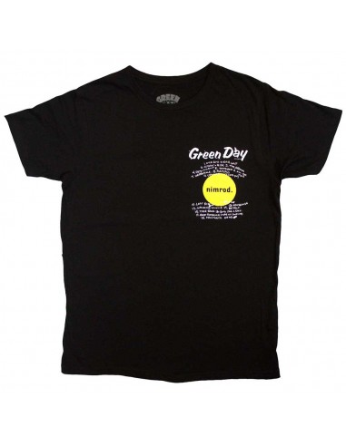 Tricou Oficial Green Day Nimrod Pocket Mugshots