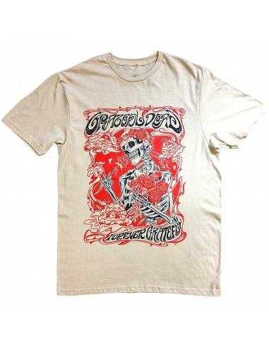 Tricou Oficial Grateful Dead Forever Red Frame