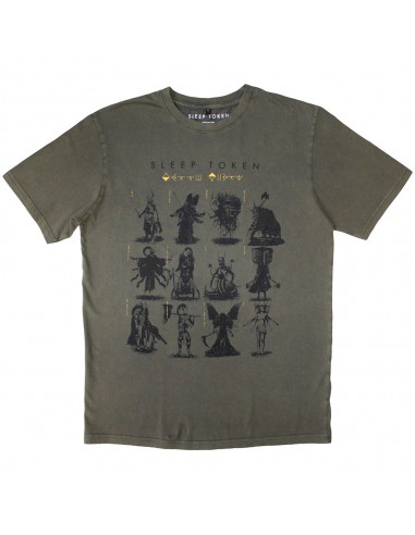 Tricou Oficial Sleep Token Grid