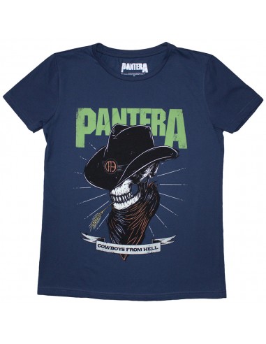 Tricou Damă Oficial Pantera Skeleton Cowboy