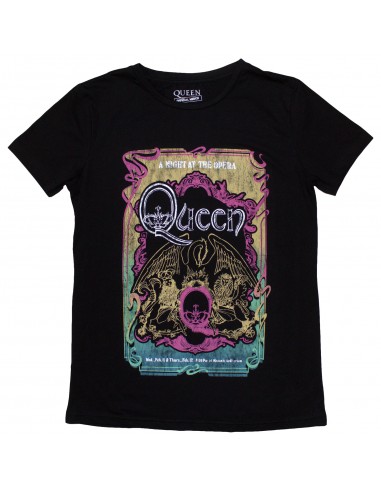 Tricou Damă Oficial Queen A Night At The Opera Tour '76