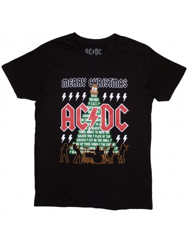 Tricou Oficial AC/DC Merry Christmas