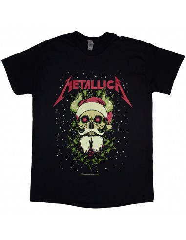 Tricou Oficial Metallica Santa Horns