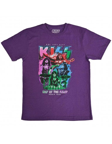 Tricou Oficial KISS End Of The Road Colour Pop