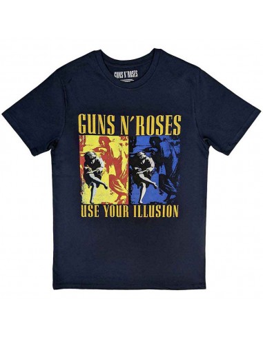 Tricou Oficial Guns N' Roses Use Your Illusion Navy