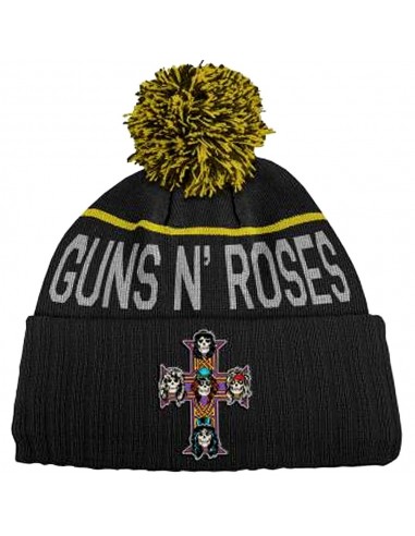 Căciulă cu Pompon Oficială Guns N' Roses Cross