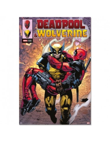 Poster Oficial Marvel Deadpool And Wolverine