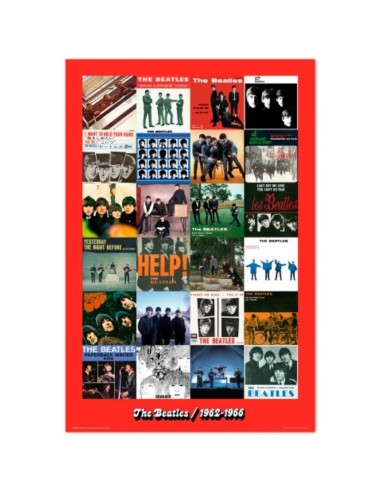 Poster Oficial The Beatles Era 1962-1966