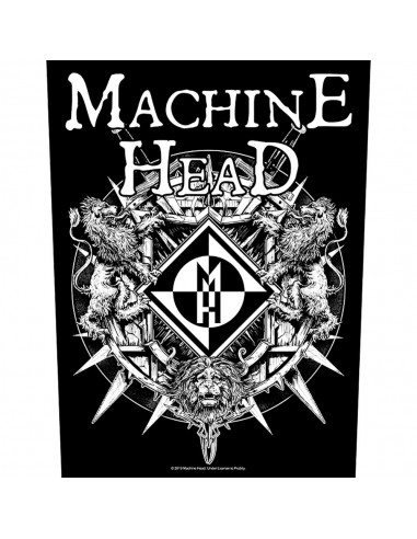 Back Patch Machine Head Crest