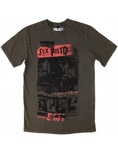 Tricou Oficial The Sex Pistols Photo Collage