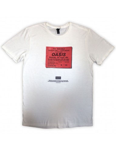 Tricou Oficial Oasis Definitely Maybe Ticket Stub