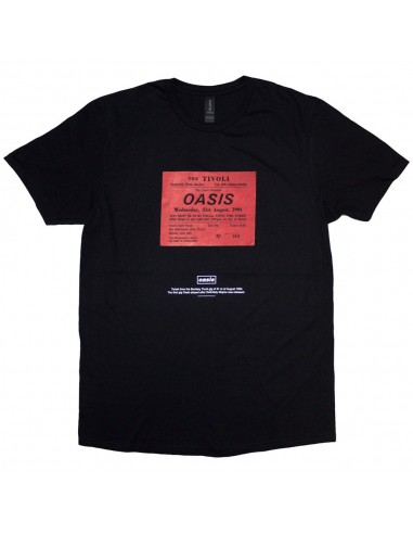 Tricou Oficial Oasis Definitely Maybe Ticket Stub