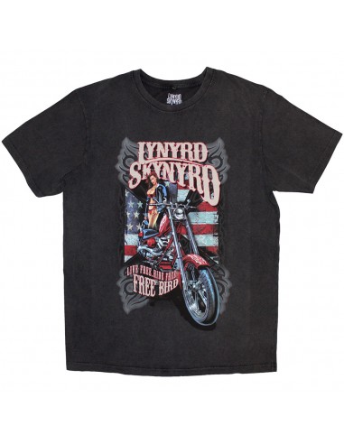 Tricou Oficial Lynyrd Skynyrd Ride Free