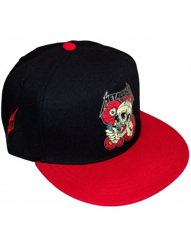 Șapcă Oficială Snapback Metallica The Shortest Straw Red Eyes