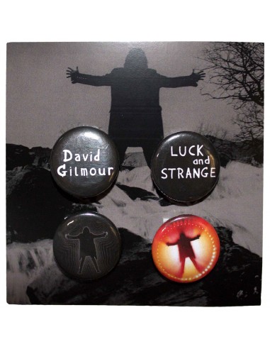 Set Insigne ex Tour Oficiale David Gilmour Luck & Strange