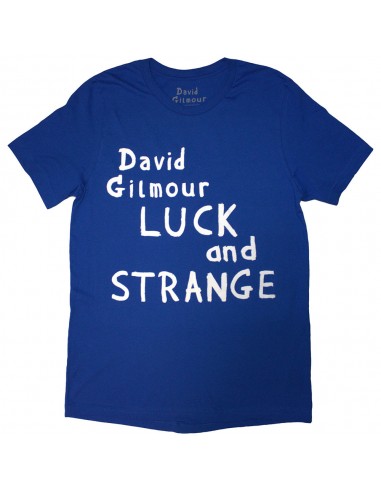 Tricou ex Tour Oficial David Gilmour Luck & Strange Logo