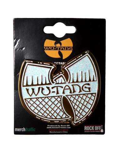 Insignă Oficială Wu-Tang Clan White & Gold Logo