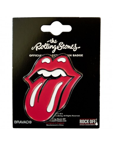 Insignă Oficială The Rolling Stones Classic Tongue Large