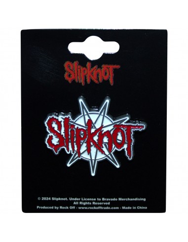 Insignă Oficială Slipknot 9-Point Star Logo