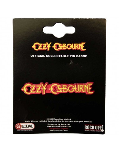 Insignă Oficială Ozzy Osbourne Logo