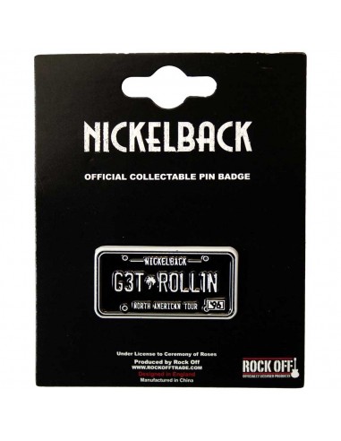 Insignă Oficială Nickelback License Plate