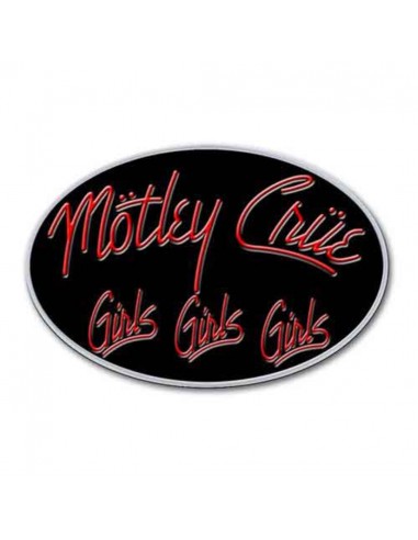 Insignă Oficială Motley Crue Girls, Girls, Girls