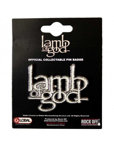 Insignă Oficială Lamb Of God Logo